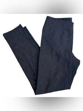 Y2K Cache Paisley Pattern Black Pants